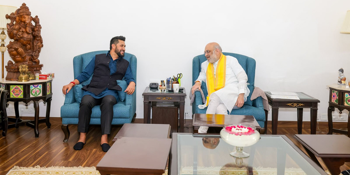 रवि र अमित शाहबीच भेटवार्ता