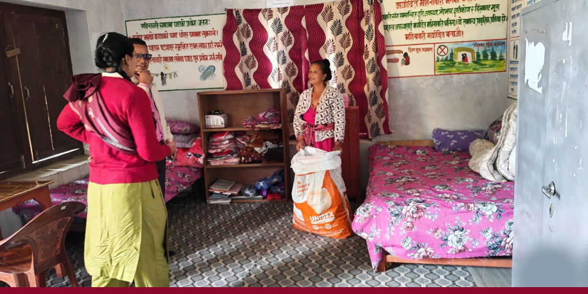 महिनावारी कक्ष सञ्चालनपछि किशोरीहरू नियमित विद्यालयमा