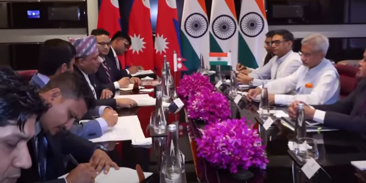 परराष्ट्रमन्त्री खनालको जयशंकर र डोभालसँग भेटवार्ता : के भयो कुराकानी?
