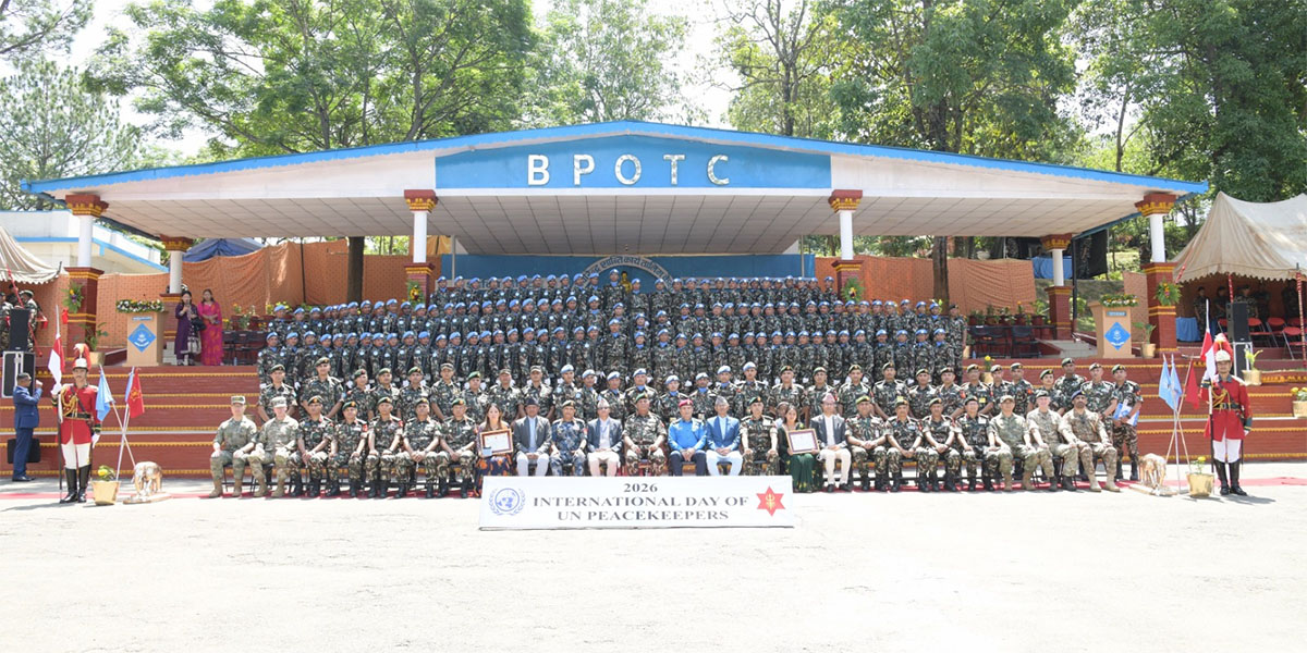पाँचखालमा मनाइयो शान्ति सैनिक दिवस, वीरगति प्राप्त सैनिक परिवारसहित उत्कृष्ट सैनिकलाई सम्मान
