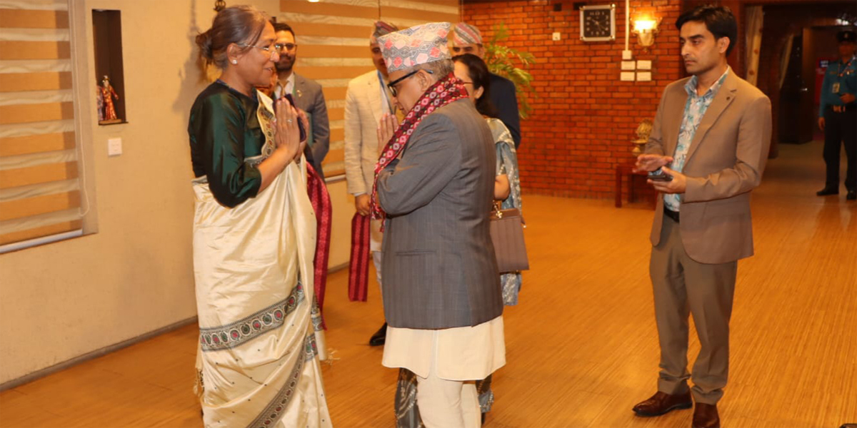 प्रधानन्यायाधीश शर्मा भारत प्रस्थान