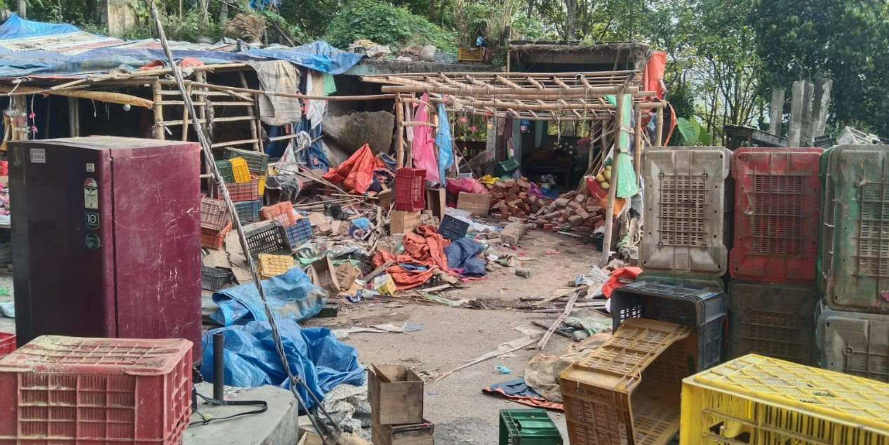 बागमतीको कटानले बस्ती नै जोखिममा