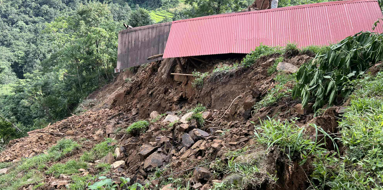 म्याग्दीमा पहिरोले घर पुरिँदा एक जनाको मृत्यु