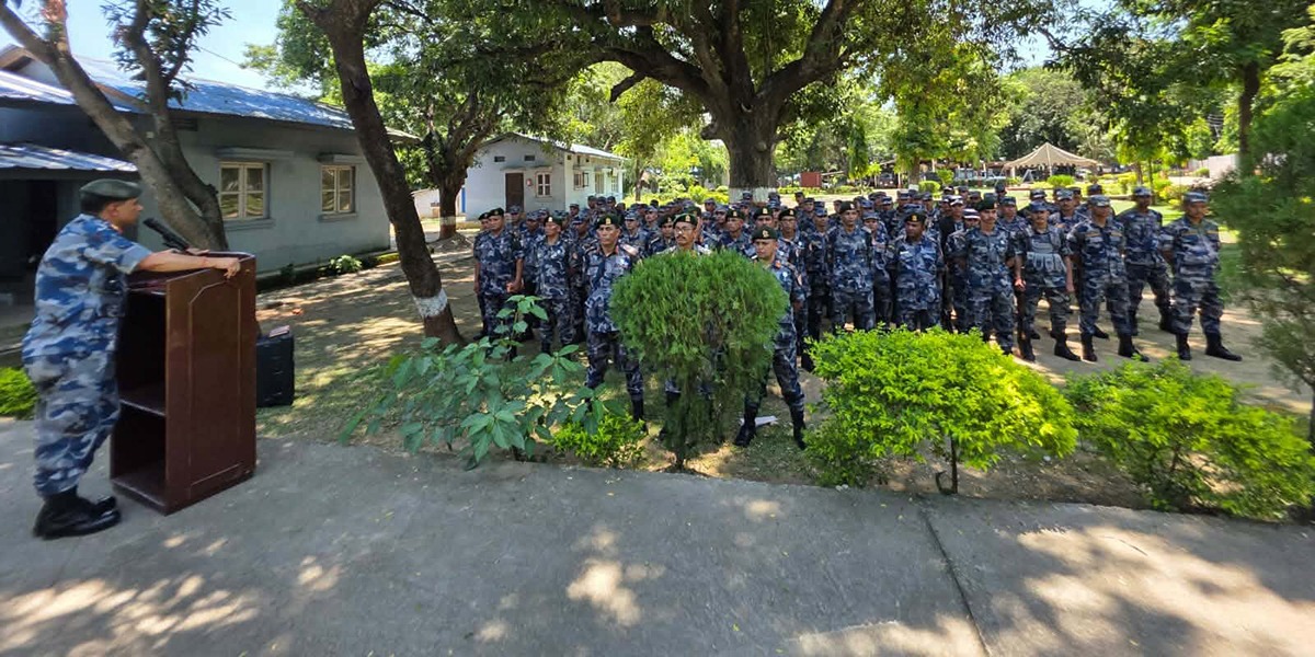 सीमा अपराध नियन्त्रणमा नतिजामुखी काम गर्न सशस्त्र प्रहरी प्रमुखको  निर्देशन