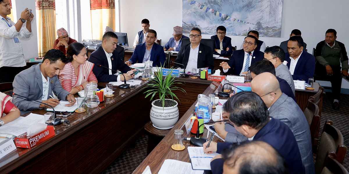 राष्ट्र बैंक ऐन संशोधन विधेयकमाथि अर्थ समितिमा छलफल सुरु