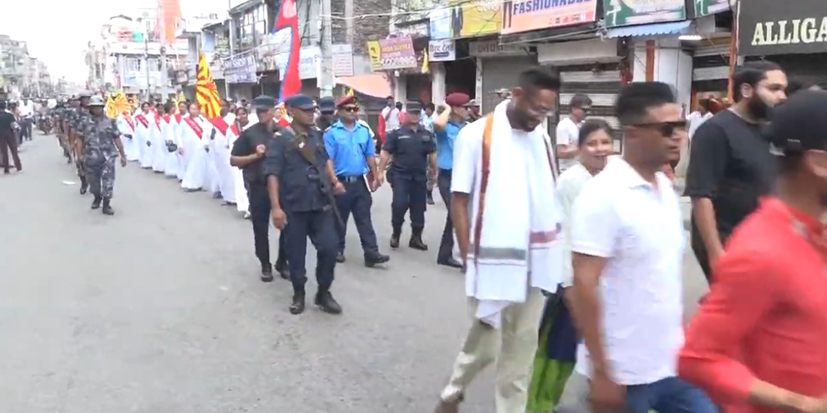 विराटनगरमा निकालियो सद्भाव र्‍याली