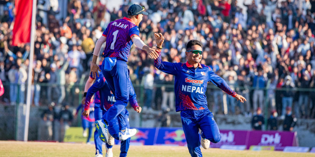 आईसीसी क्रिकेट विश्वकप लिग २ : त्रिदेशीय शृंखलामा नामिबियासँग भिड्दै नेपाल