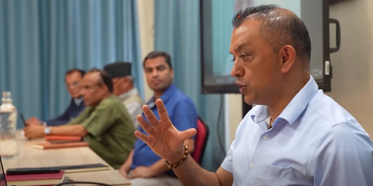 आगो जसले लगाए पनि निभाउने जिम्मेवारी कांग्रेसकै हो : गगन थापा
