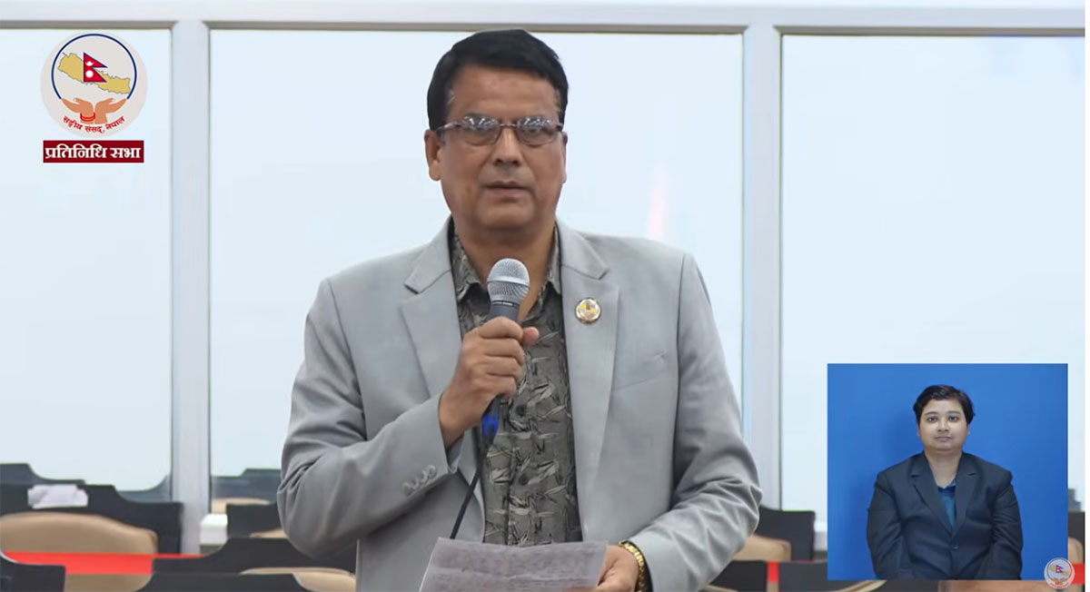 प्रधानमन्त्रीले सीमासम्बन्धी अभिव्यक्ति नसच्याएसम्म विरोध जारी रहन्छ : एमाले सांसद ठगुन्ना