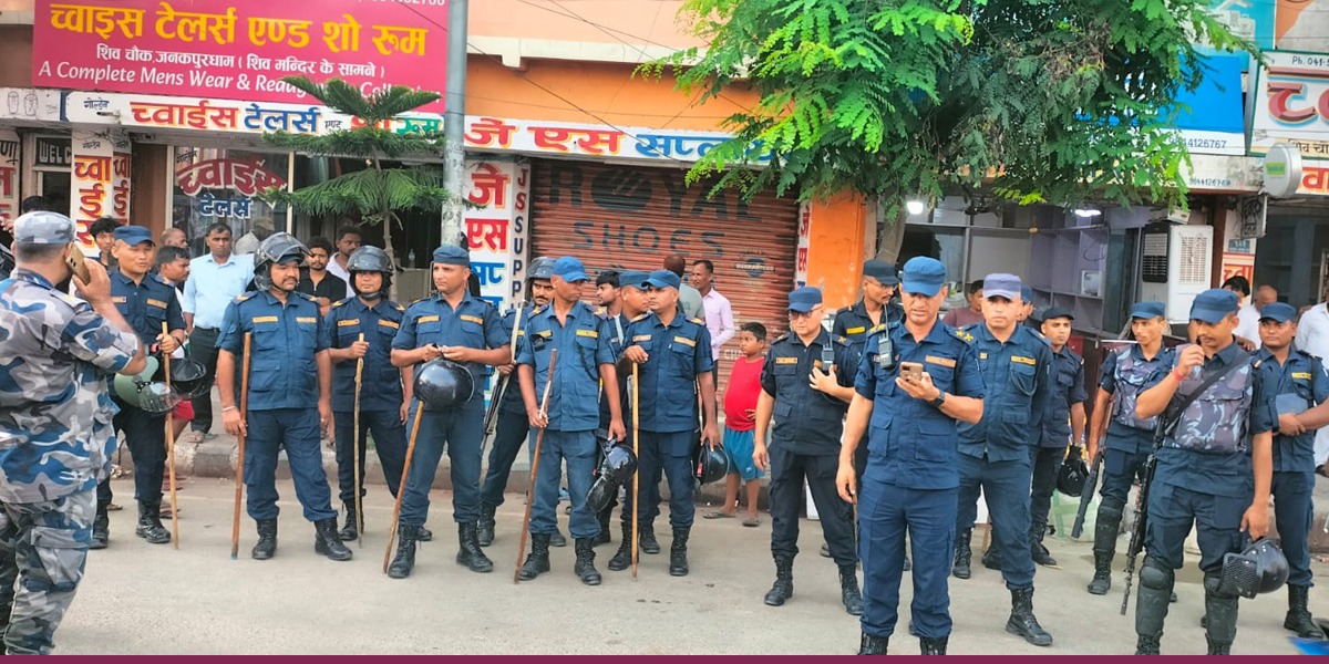 धनुषामा पनि अनिश्चितकालीन कर्फ्यु