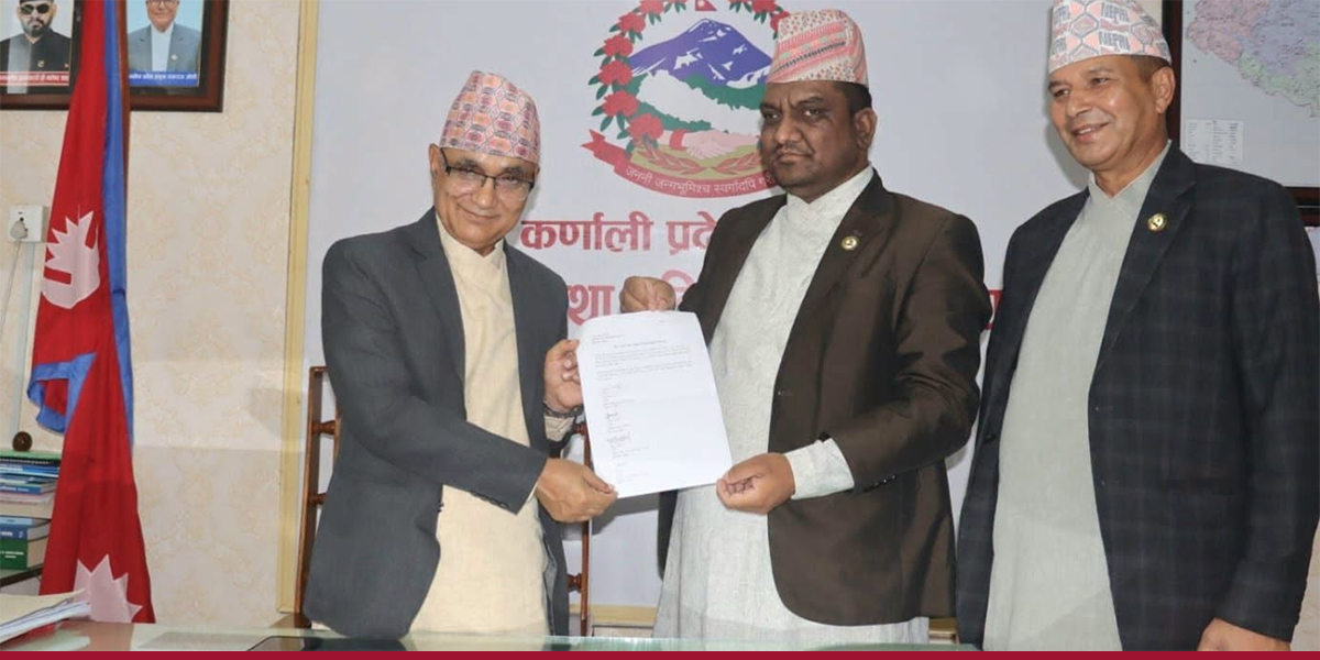 कर्णालीका चार मन्त्रीको राजीनामा स्वीकृत