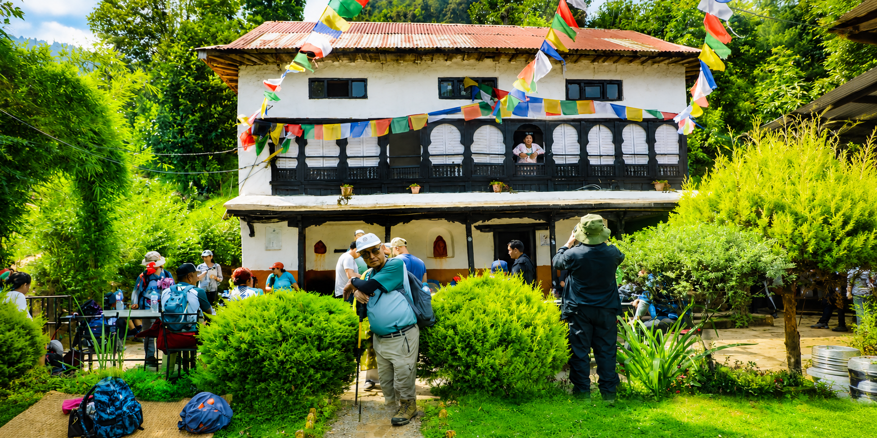 सत्रझ्याले पाहुनाघर र फर्सीका मुन्टा