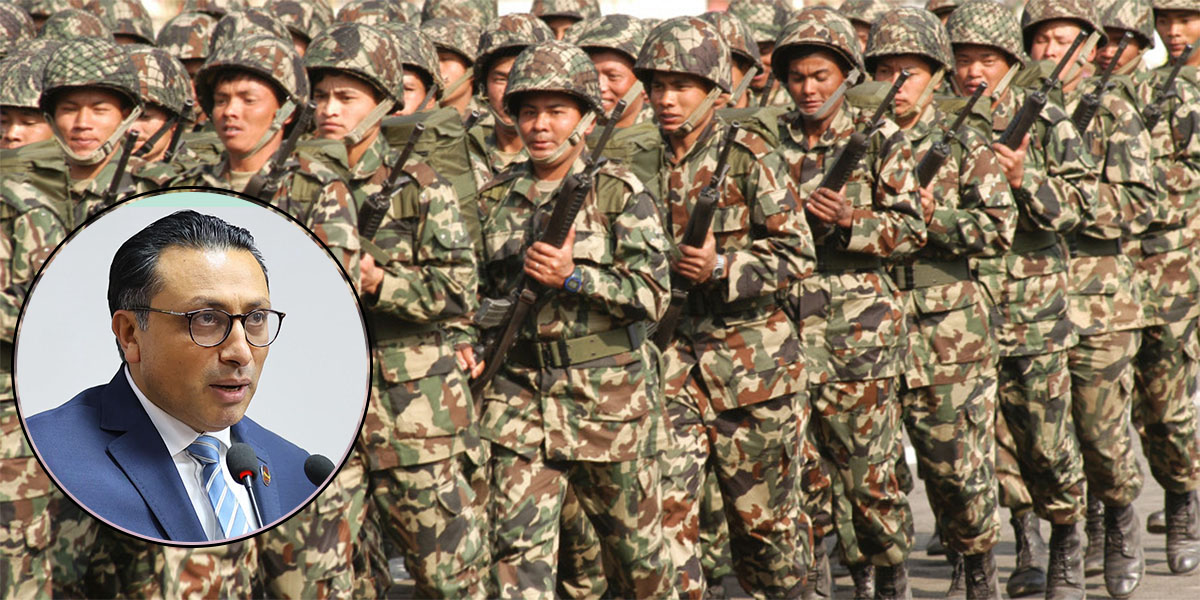 ‘राष्ट्रिय सुरक्षा र विकास निर्माणमा नेपाली सेनाले संविधानअनुसार जिम्मेवारी निर्वाह गरिरहेको छ’