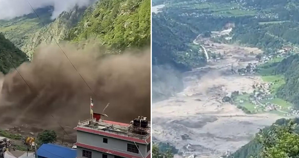 मेलुख पुग्यो भोटेकोशी बाढी, मलेखु पुग्न आधा घण्टा लाग्ने अनुमान