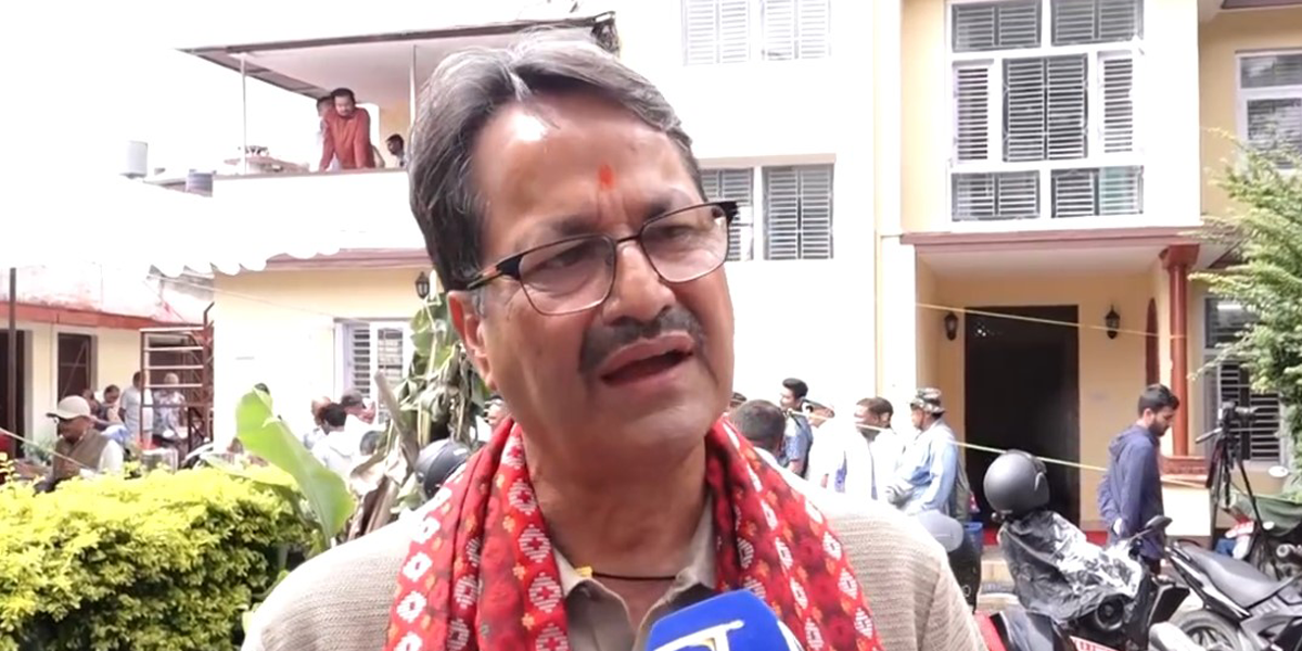 राष्ट्रिय भेला पार्टी विभाजनका लागि होइन : एनपी साउद