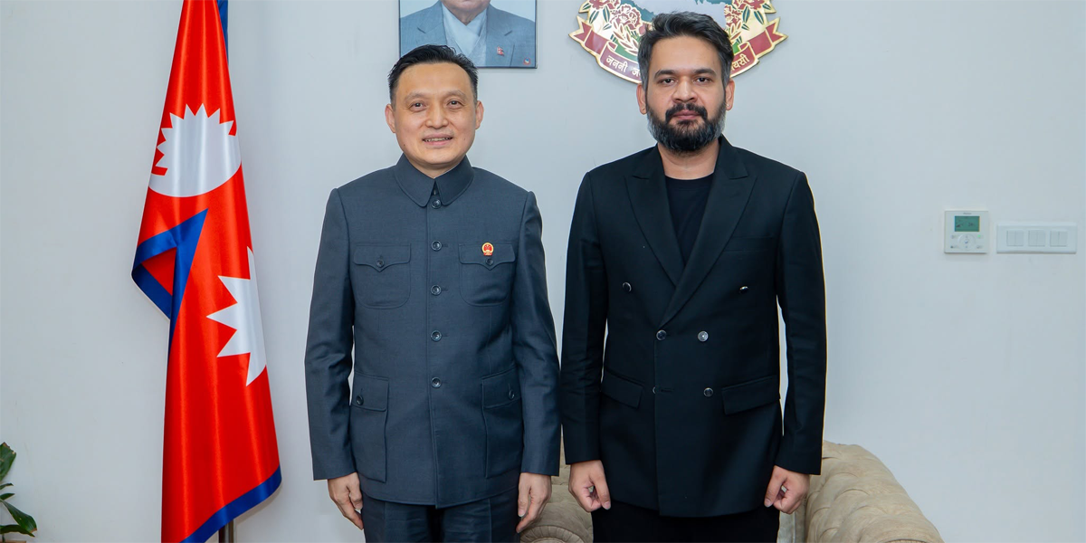 प्रधानमन्त्री शाहसँग चीनका राजदूतको भेट