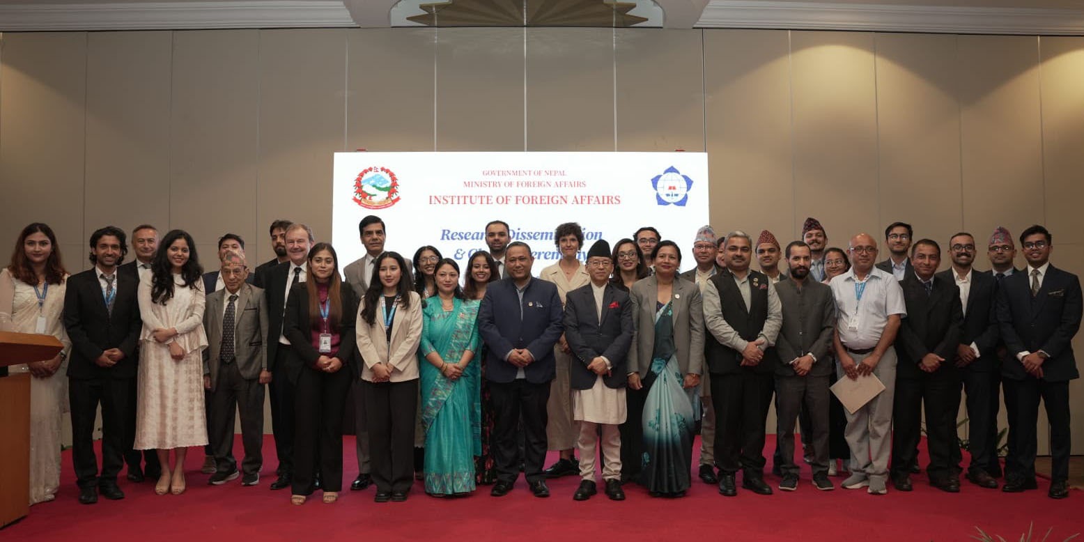 प्रमाणमा आधारित अनुसन्धानले परराष्ट्र नीतिलाई सुदृढ बनाउन भूमिका खेल्छ : परराष्ट्रमन्त्री