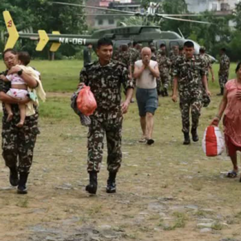 बाढी प्रभावित क्षेत्रमा १३ हजार २९५ सुरक्षाकर्मी परिचालन
