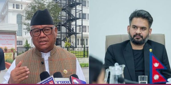 प्रधानमन्त्री शाहसँग आङ्देम्बेको भेटघाट, के भयो कुराकानी?