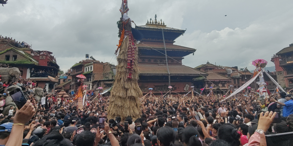 सकियो भक्तपुरको गाईजात्रा