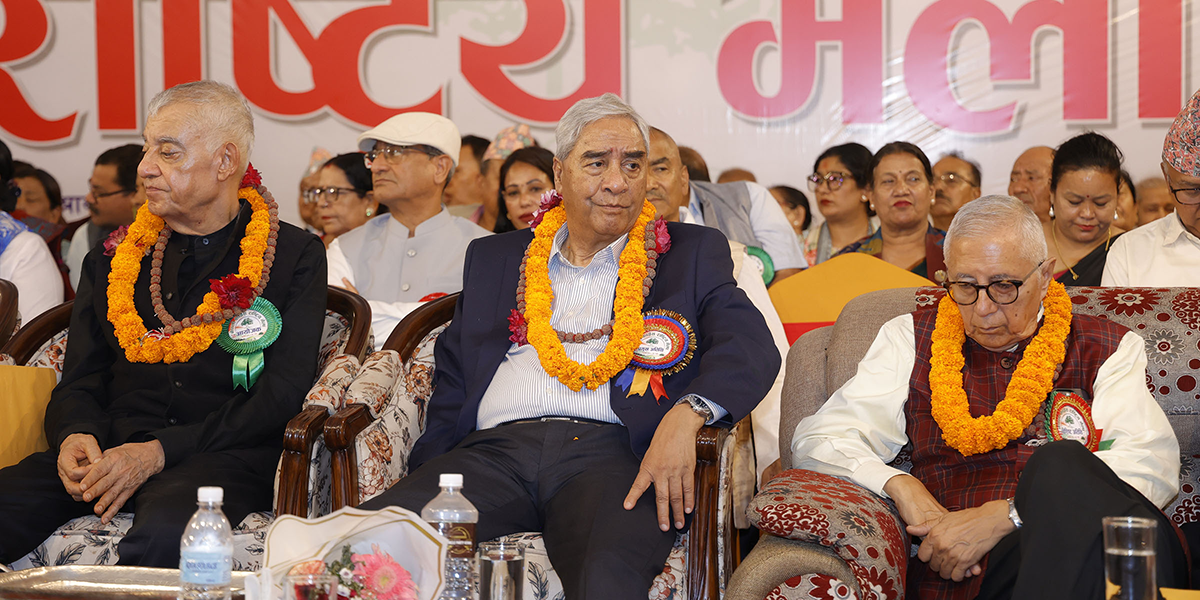 ‘शेरबहादुर देउवा नै हाम्रो नेता हुनुहुन्छ’