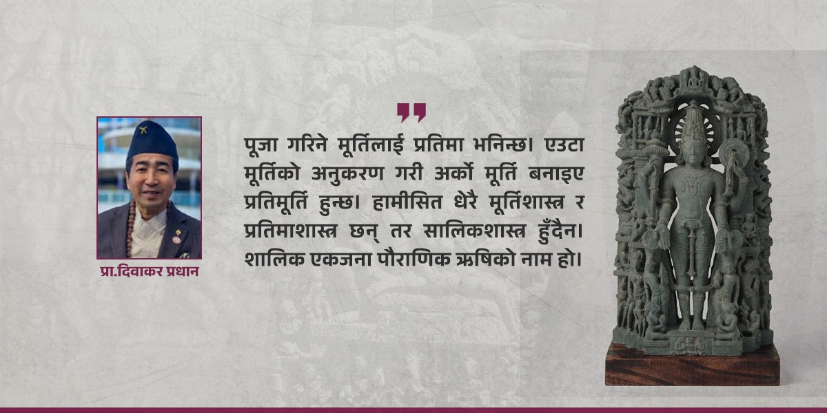 सालिक नलेखौँ, प्रतिमाको कथा अर्कै छ