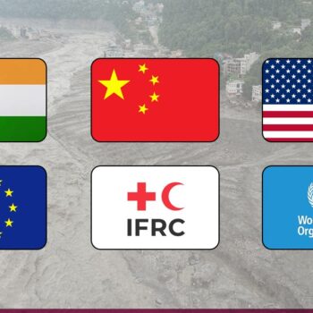 विपत्‌मा विश्वव्यापी सहायता जुट्दै, कसले के दिए?
