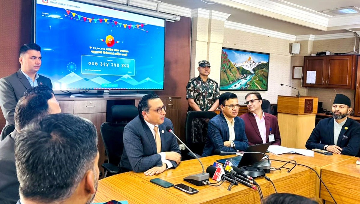करदाता प्रोत्साहन उपहार कार्यक्रमको पहिलो बम्पर उपहार घोषणा, १० लाख रुपैयाँको विजेता सार्वजनिक