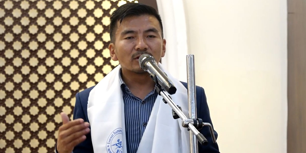 नेपाली आरोहीलाई नेपालमै बस्ने अवसर सिर्जना गर्नुपर्छ : सांसद शेर्पा