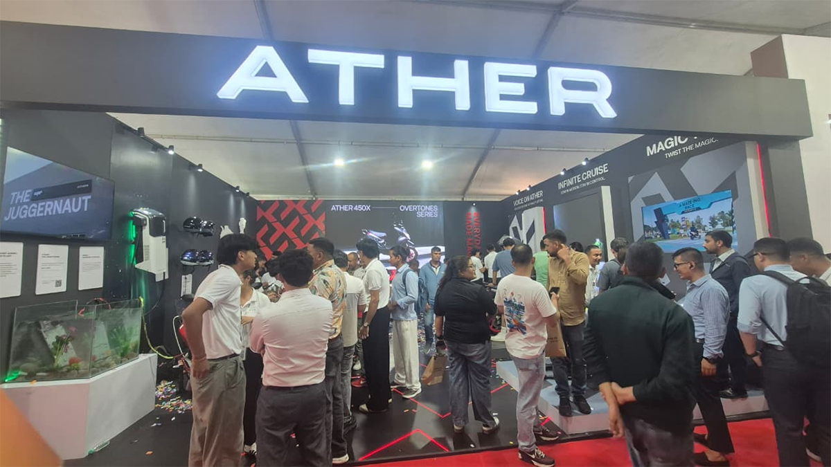 एथरका विद्युतीय स्कुटरमा ग्राहकको बढ्दो आकर्षण, ५०० बढी बुकिङ