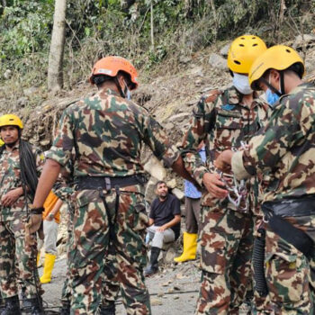 त्रिशूली थ्री बी सुरुङमा उद्धार प्रयास, नेपाली सेनाको टोली थपियो