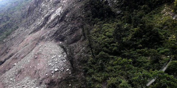 पहिरोले थुनिएको थियो बुढीगण्डकी, माटो बगिसकेपछि खतरामुक्त