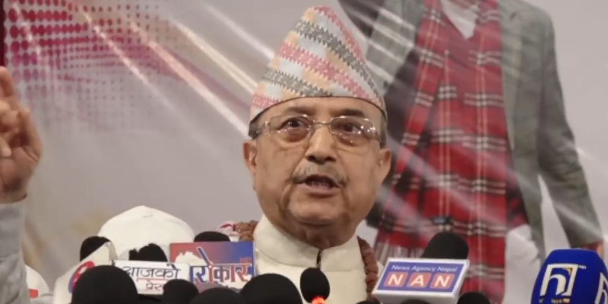 सानेपामा नाटक मञ्चन भइरहेको छ : पूर्णबहादुर खड्का