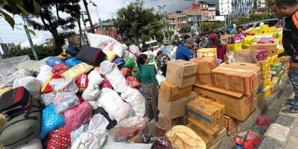 बाढी प्रभावितलाई होल्डिङ सेन्टरमै राहत वितरण