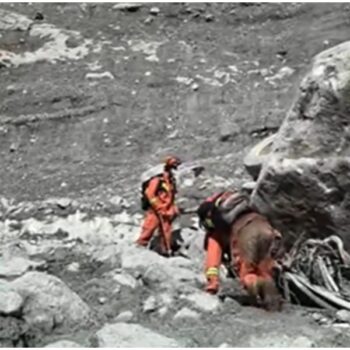 तिब्बतको पहिरो प्रभावित मुख्य क्षेत्रमा पुग्यो उद्धार टोली