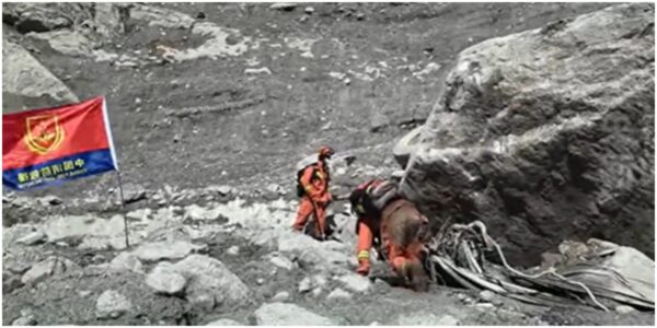 तिब्बतको पहिरो प्रभावित मुख्य क्षेत्रमा पुग्यो उद्धार टोली