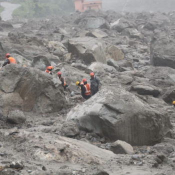 भारत र चीनका सुरुङ उद्धार टोली खटिए बाढी प्रभावित क्षेत्रमा