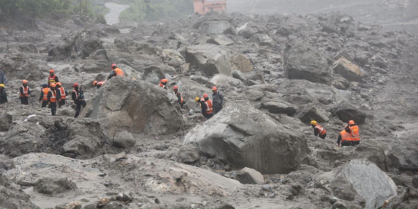 भारत र चीनका सुरुङ उद्धार टोली खटिए बाढी प्रभावित क्षेत्रमा