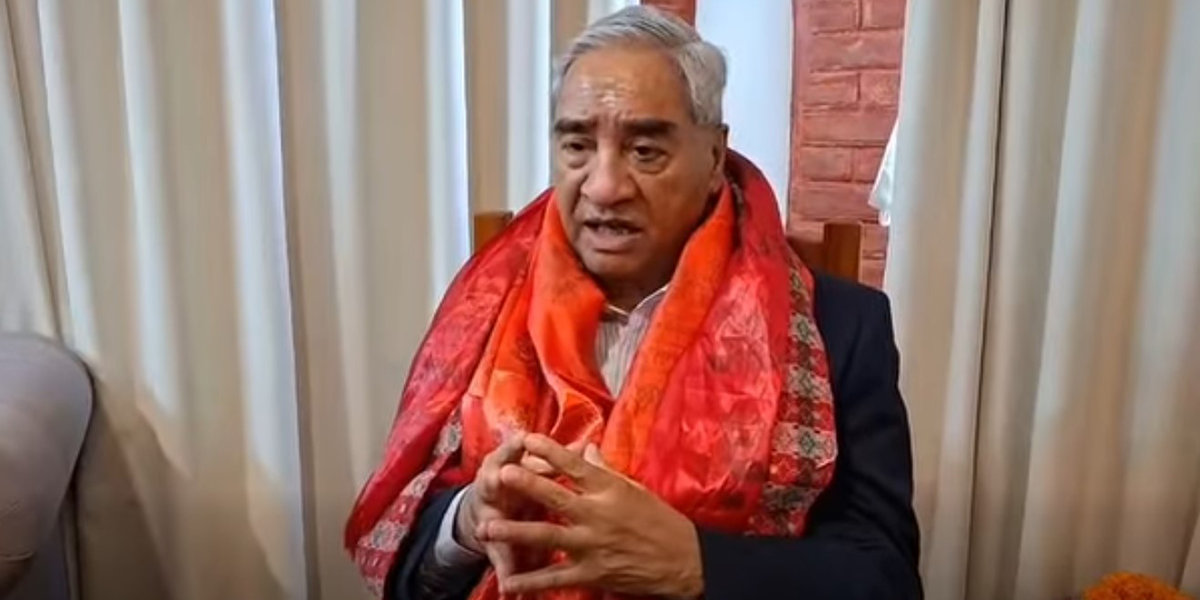 प्रेस स्वतन्त्रता प्रजातन्त्रका लागि अति आवश्यक कुरा हो : देउवा