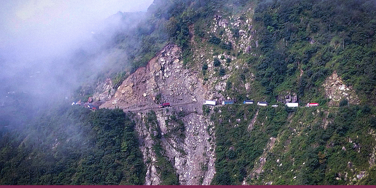 कान्ति लोकपथ : पृथ्वी राजमार्गको विकल्प बन्यो, ट्रक/कन्टेनरको भार थेग्दै