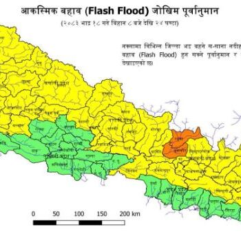 त्रिशुली र बेत्रावतीमा आज बाढी आउने, नुवाकोट र रसुवामा जोखिम