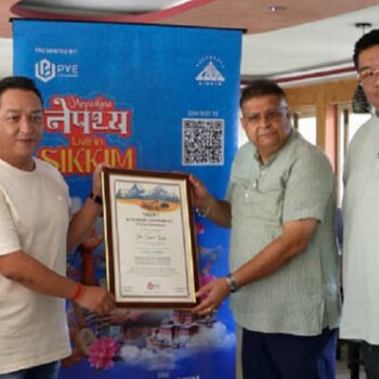 सिक्किममा नेपथ्यले पहिलो पटक कार्यक्रम गर्दै, चिफ पेट्रोनका रूपमा सञ्जित खरेल रहने