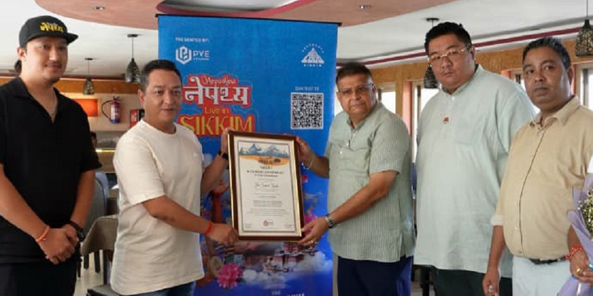 सिक्किममा नेपथ्यले पहिलो पटक कार्यक्रम गर्दै, चिफ पेट्रोनका रूपमा सञ्जित खरेल रहने