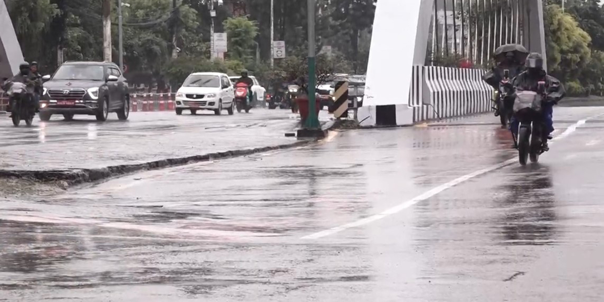 काठमाडौँबाट पश्चिमी जिल्लातिर सर्‍यो वर्षा, सुदूरपश्चिमसम्मै झरी पर्ने [यस्तो छ तथ्यांक]