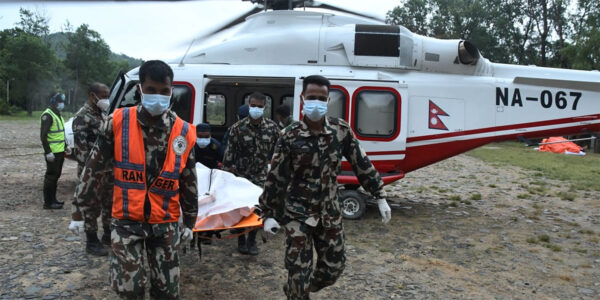 हालसम्म एक हजार ३४१ शव फेला, चार हजार ४४ जना अझै बेपत्ता