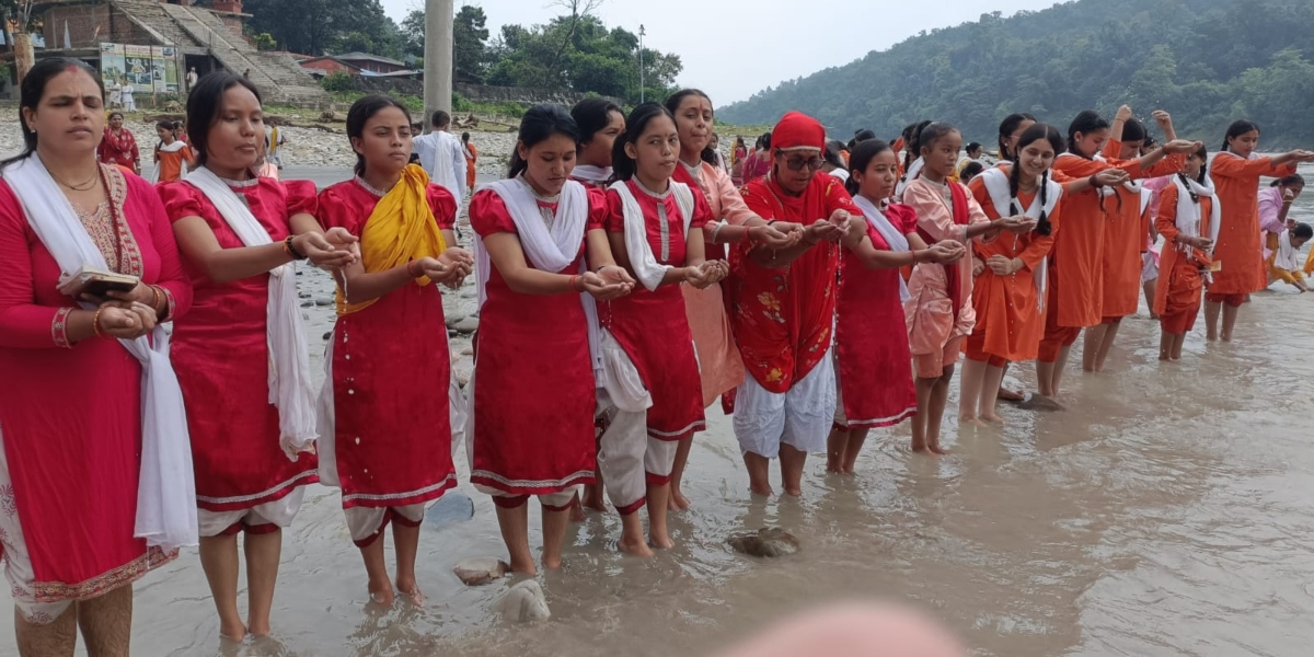 बाढीमा दिवंगतहरूको सम्झनामा देशभर शान्तिपाठ र प्रार्थना