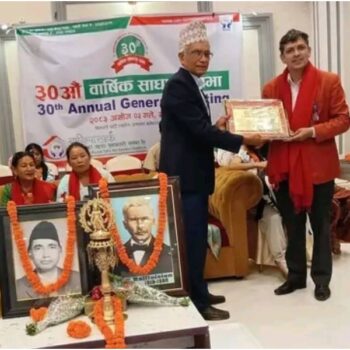 डा. उमेशप्रसाद घिमिरे अभिनन्दित