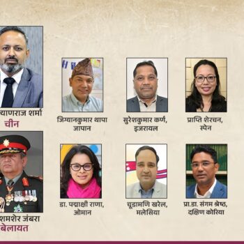 १३ देशका लागि राजदूत सिफारिस, भारतमा निश्चलनाथ, चीनमा कल्याण र अमेरिकामा चिरन, अन्य देशमा को को?