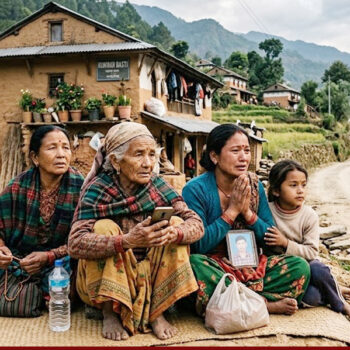 रसुवा बाढीमा सम्पर्कविहीनको पर्खाइमा परिवार