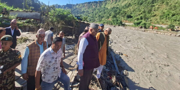 गण्डकी सरकारद्वारा मृतक तथा बेपत्ता परिवारलाई १ लाख राहत, मुख्यमन्त्री निरीक्षणमा
